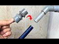 Very sure tips for connecting pvc pipes to soft faucets