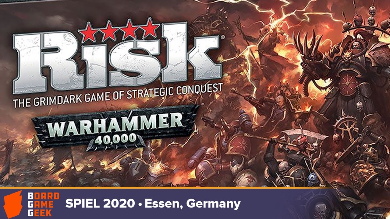 Risk: Warhammer 40,000 — game preview at SPIEL.digital 2020 - YouTube