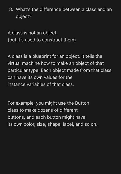 Learning JAVA : Class vs Object #java #javaprogramming #learning # ...