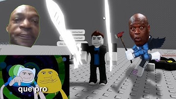 Epic Battle of Memes in Roblox (item asylum funny moments/montage)