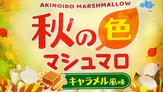 おやつ鑑賞　秋の色マシュマロ