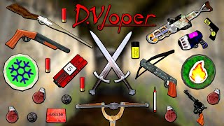 All DVloper Games Official Unofficial All Weapons | Granny 1 2 3 4 5 All Chapter The Twins Slendrina screenshot 4