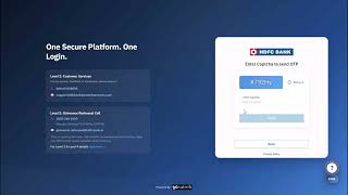 New Onboarded user login process