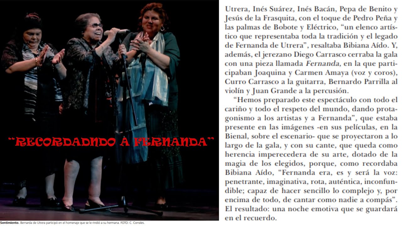 BERNARDA, INÉS, I.BACÁN, PEPA DE BENITO, JESÚS DE LA FRASQUITA; PEDRO Mª PEÑA