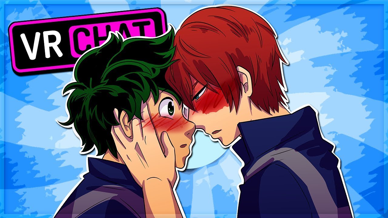 TEACHING DEKU HOW TO GET A GUY IN VRCHAT! (VRChat Funny Moments)