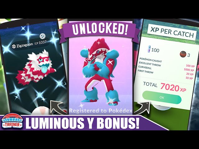 BONUS UNLOCKED! TOP *LUMINOUS Y BONUS TIPS* - SHINY GALARIAN