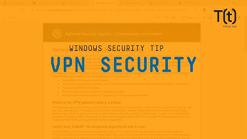 Best practices for secure work-from-home VPN connections