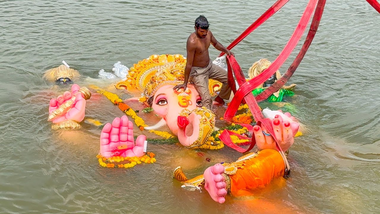 Ganesh Visarjan 2025 Ganesh Nimajjanam 2025 #ganesh #visarjan #nimajjanam #ganesha