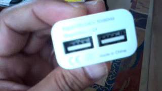 5V 2A Double USB Ports Travel Charger Adapter