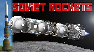 KSP: The Superior Soviet Moon Rocket! (ft. Everyday Astronaut)
