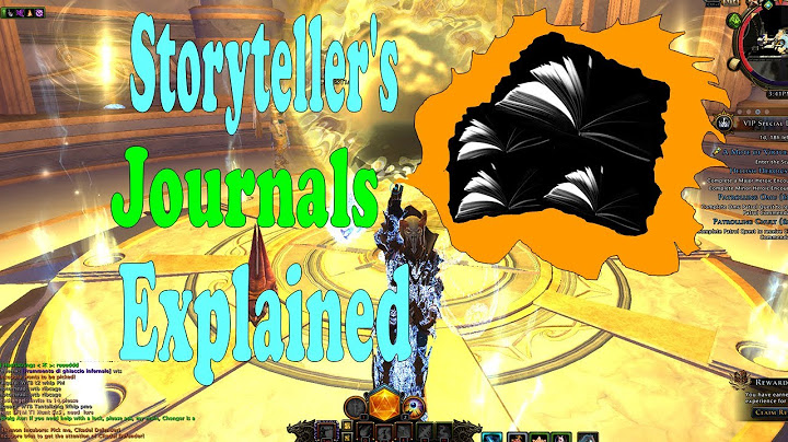 Neverwinter Storyteller's Journals Explained