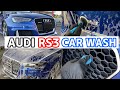 【RSグリルもピカピカ】アウディRS3をメンテナンス洗車します。| Satisfying Car Detailing