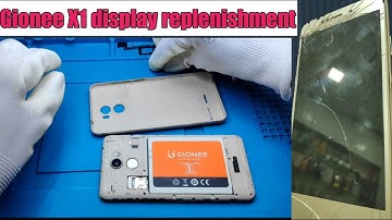 Gionee X1 combo replacement l Gionee X1 touch display changing