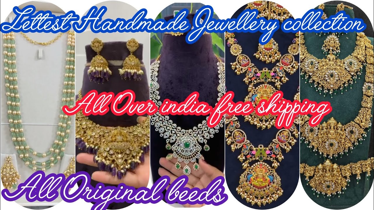 All Original Beads👌Lettest Handmade Jewelery collection With price 👉All Over india freeship#1million