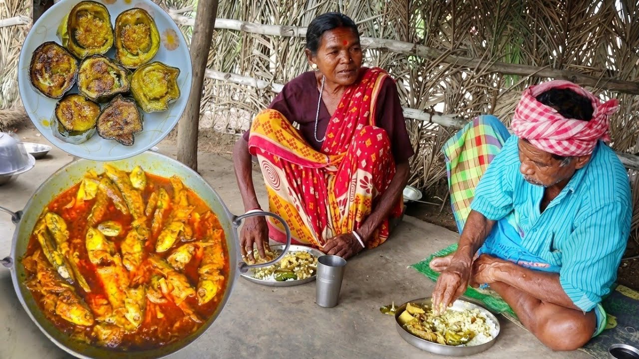 Santali Elders Share Their Recipe for Fish Curry and Brinjal Fry