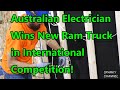 Australian Electrician With Mad Pliers Skills Wins New Ram Truck! IDEAL International Competition