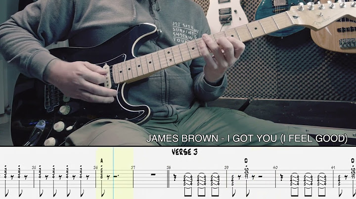 I Got You (I Feel Good) Guitar version - Guitar performance video thumbnail