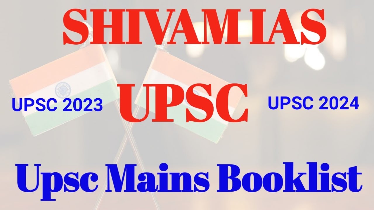 Upsc Mains Complete booklist in Tamil and English • UPSC 2023/24 Mains ...