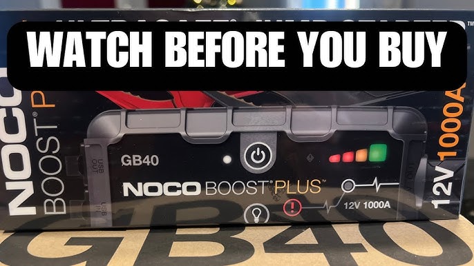 NOCO GB70 Boost HD GB70 Batterie, Starthilfegerät mit LED-Anzeige, max.  Ladestrom: 2000A ▷ AUTODOC Preis und Erfahrung