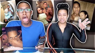 REACTING TO OUR OLD PHOTOS!!!!