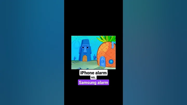 iPhone alarm vs Samsung alarm (Radar vs Homecoming) - DayDayNews