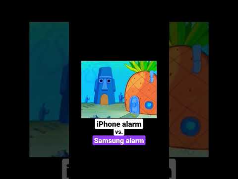 iPhone alarm vs