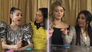 Pretty Little Liars The Perfectionists And The Original Pll Cast Battle It Out Beat Your Superfan