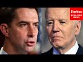 Tom Cotton Slams Biden For Imposing &#39;De Facto Arms Embargo On Israel&#39;