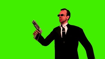 Green Screen Agent Smith Path of Neo Part 1