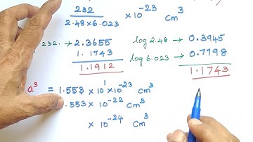 SS-22 /Bk Ex-20/Calculate the interionic distance between K+and F- ion./ Density 2.48gcm-3