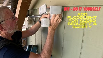 How to Daisy Chain LED Motion Floodlights: DIY Installation