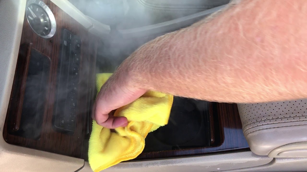 Steam Cleaning to Sanitize & Clean the Interior of a Car in Meridian ID