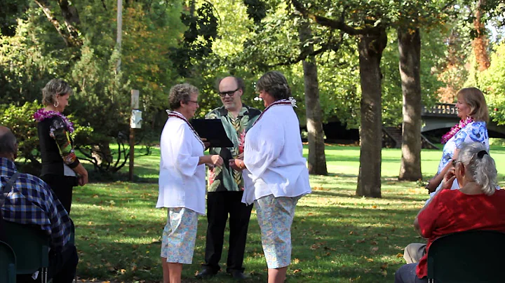 Pam and Roberta Wedding Ceremony - October 11th 20...