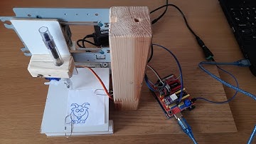 CNC Pen Plotter From Old CD Drives - A Step By Step Guide