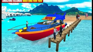 Water Taxi Real Boat Driving Simulator | Android Gameplay 2018 FHD #1 screenshot 5