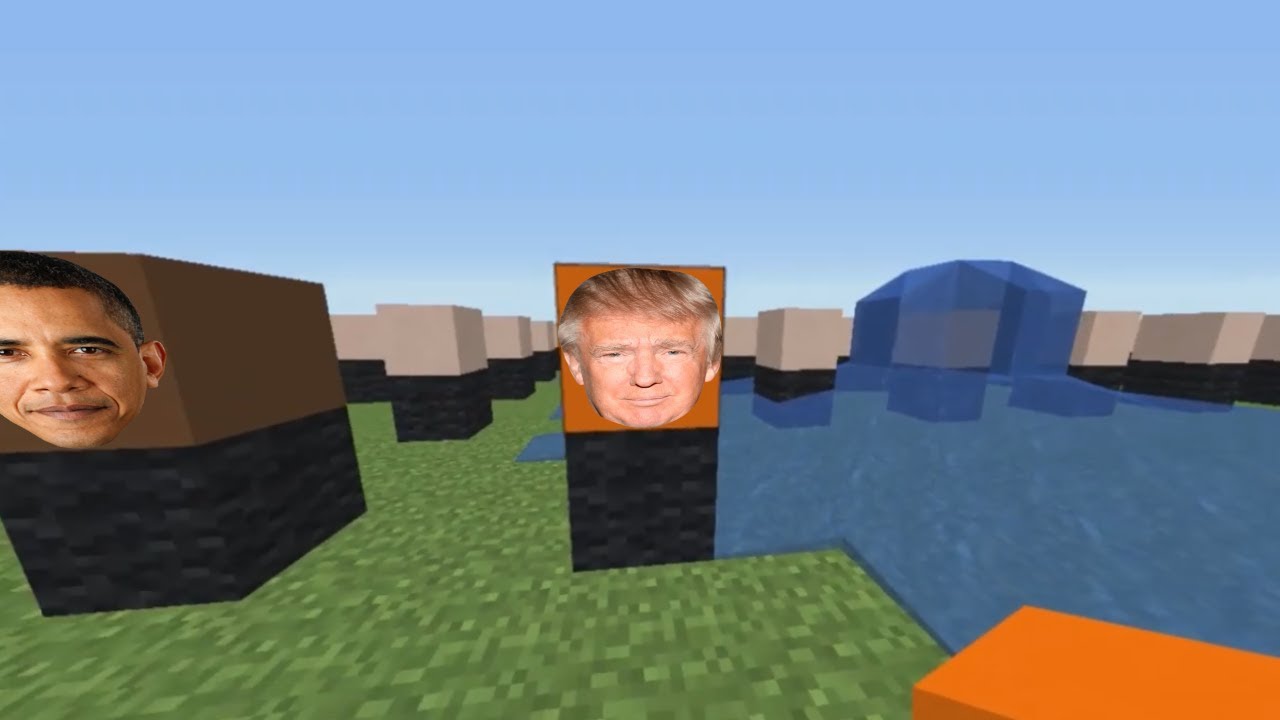 how to build all 45 presidents in minecraft - YouTube