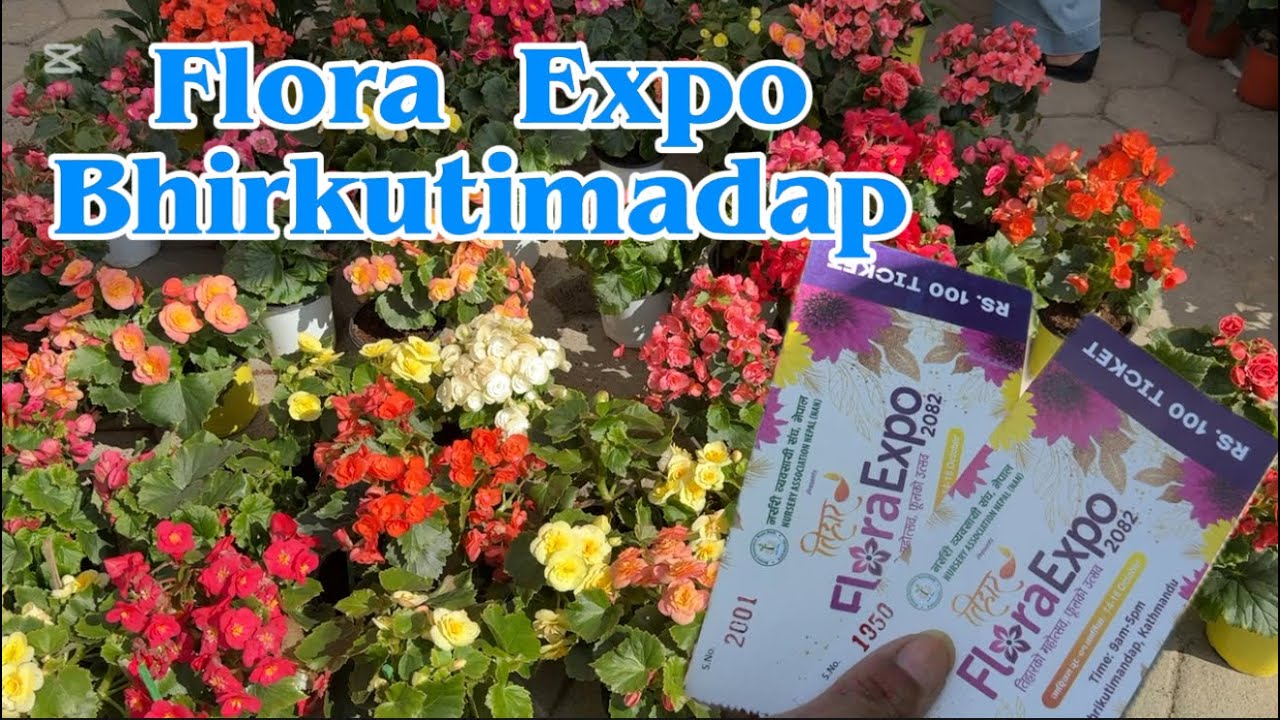 Flora Expo 2082 || Visiting Flora Expo In Kathmandu Nepal