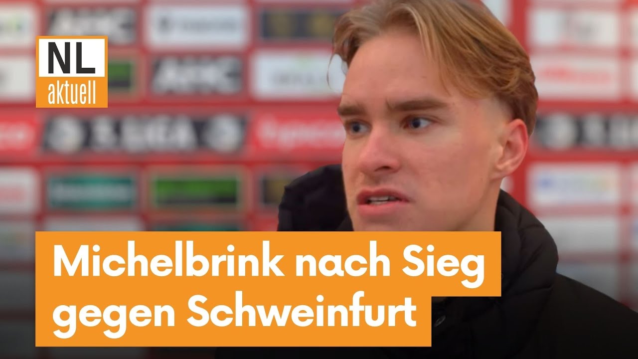 FC Energie Cottbus | Lukas Michelbrink zu seinem Ohr und dem Sieg gegen Schweinfurt