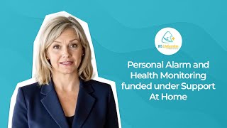 Funded Under Support at Home | Senior Personal Alarm & 24/7 Health Monitoring via Smartwatch + App screenshot 1