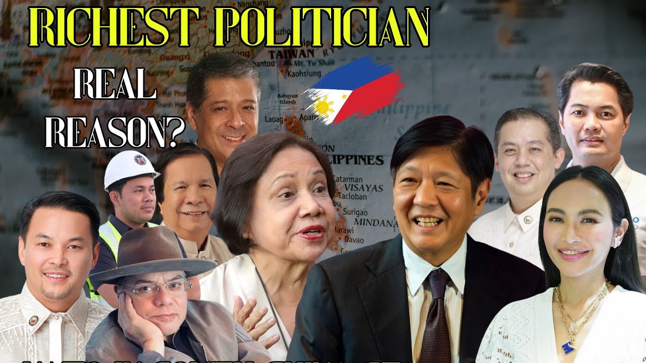 Top 10 Richest Politicians in the Philippines (2025) – You Won’t Believe #1