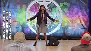 World Championships of Performing Arts (WCOPA) 2026 USA Revolting Children Natalia C Dsouza, TeamUAE