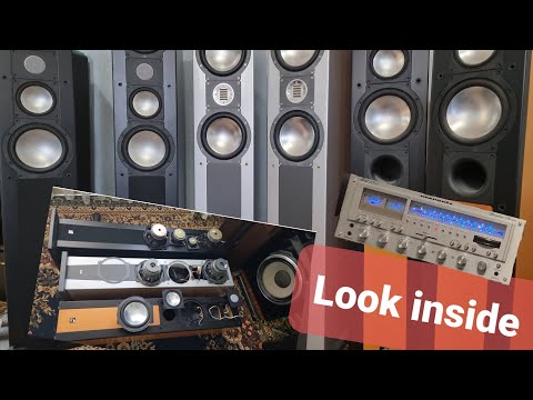 Look inside Elac FS 208 CL 142 202 Test demo sounds with Marantz 2385