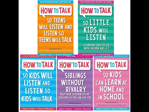 How to Talk So Kids and Teens Will Listen Collection Adele Faber 5 Books Set - Book Unboxing