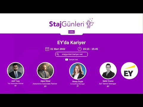 Staj Günleri - EY&rsquo;da Kariyer