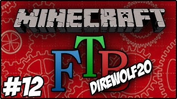 Minecraft: DireWolf20 Feed The Beast - Getting started with Thaumcraft 3 #12