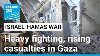 Details Number of casualties rise as fighting intensifies in Gaza • FRANCE 24 English Update