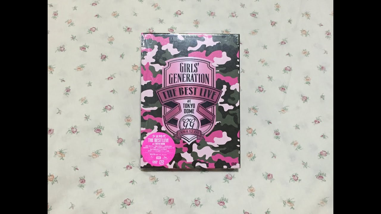 UNBOXING] GIRLS GENERATION (SNSD) BEST LIVE AT TOKYO DOME DVD