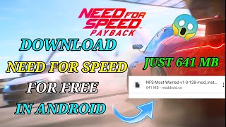 HOW TO DOWNLOAD NFS : MOST WANTED ON ANDROID WITH PROOF IN ULTRA GRAPHICS 100% REAL!!! screenshot 2