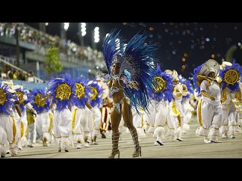 Dünyaca ünlü Rio Karnavalı başladı