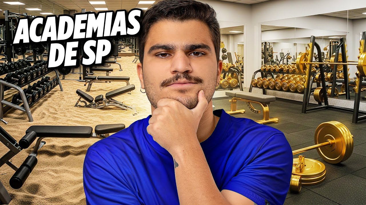 VISITEI ACADEMIAS DE LUXO EM SÃO PAULO